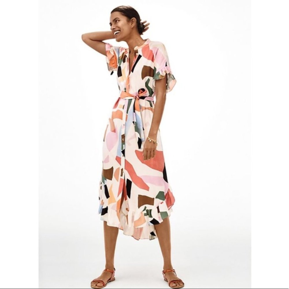 Anthropologie Corey Lynn Calter Shirt Dress NWOT - Picture 2 of 8